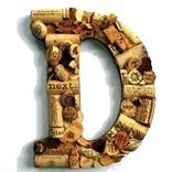 DIY Wine Cork Letters