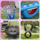 Handicrafts From Used Tires ไอคอน