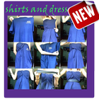 آیکون‌ DIY womens shirts and dress