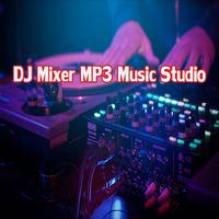 DJ Mixer MP3 Music Studio Affiche