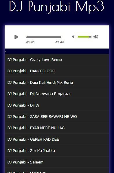 DJ Punjabi - English Remix Songs Mp3 Android के लिए APK डाउनलोड करें
