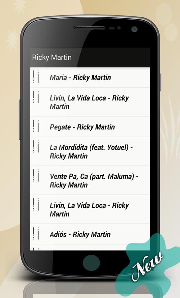 Ricky Martin Songs Letras For Android Apk Download