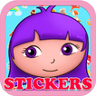 Dora sticker miễn phí trò chơi