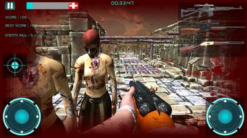 Sniper Zombie Killer M Guns 3D Cartaz