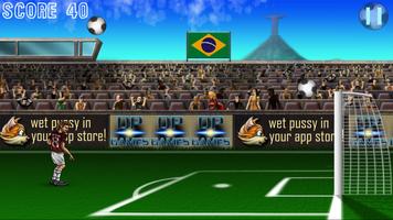 Soccer Shootout Brazil HD ảnh chụp màn hình 1