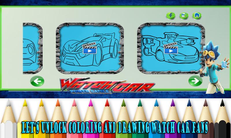 8700 Collection Watch Car Coloring Pages  HD
