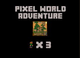 Pixel World Adventure free Affiche