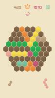 1010 Hexagon Grid Fit Puzzle تصوير الشاشة 1