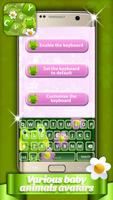 Baby Animals Keyboard Designs - Keyboard Themes 포스터