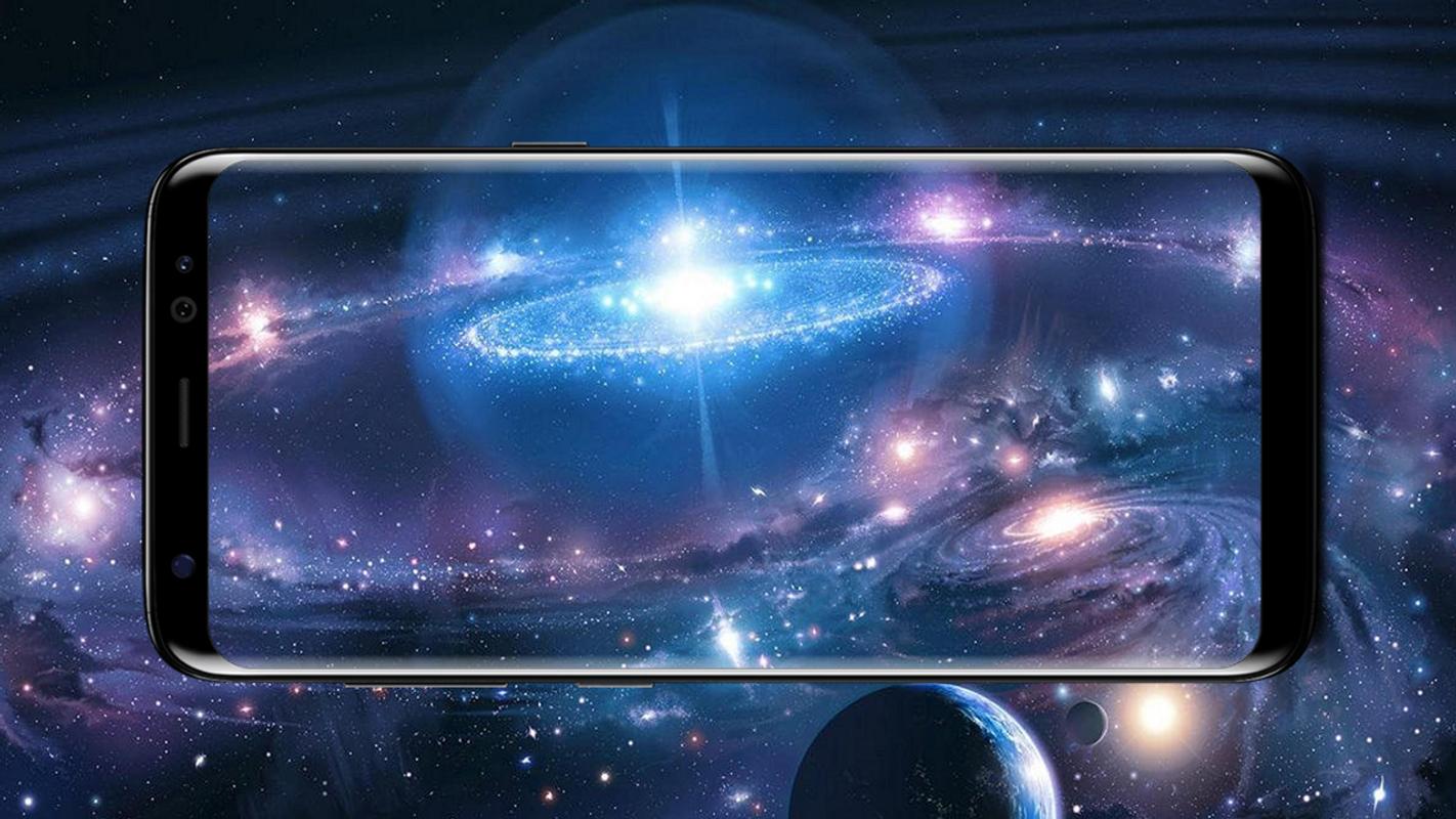 Galáxia Papel De Parede Espaço Fundo Parallaxe Para Android Apk