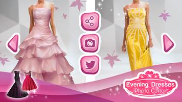 برنامه‌نما Evening Dresses Edit Photo Montage - Dress up Game عکس از صفحه