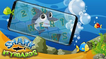 Hungry Shark Keyboard Design - Cool Keyboard Skins screenshot 1
