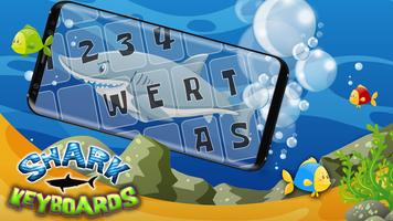 Hungry Shark Keyboard Design - Cool Keyboard Skins screenshot 2