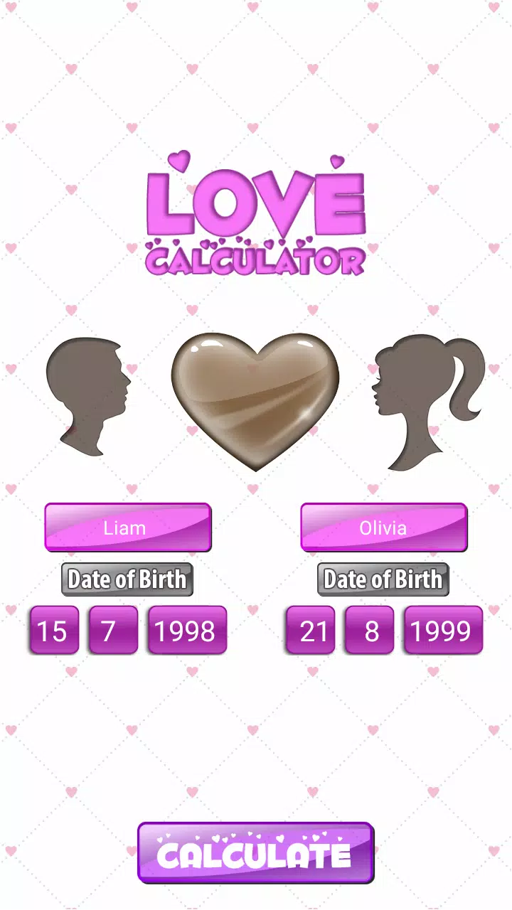 Jogue Calculadora do Amor: Teste do Amor, um jogo de Teste de amor