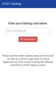 DTDC Tracking Affiche