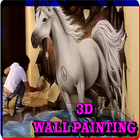 3D Wall Painting Ideas icône