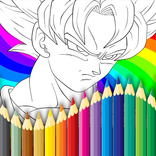Coloring dragon ball z dokkan
