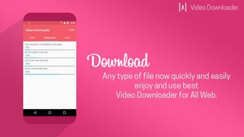 2 Schermata All Video Downloader App