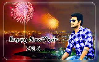 Happy New Year 2018 Photo Frame - Photo Editor New Affiche