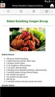 Resep Masakan Daging Kambing capture d'écran 3