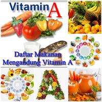 Sumber Makanan Vitamin A Poster