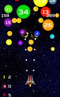 Space Shooter Vs Color Blocks Affiche