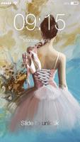 Ballet ART PIN Screen Lock Affiche