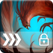 Phoenix Bird Screen Lock