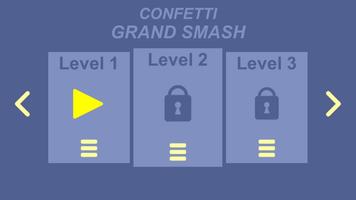 Confetti Grand Smash captura de pantalla 1
