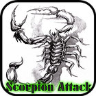 Scorpion sur l'écran icône