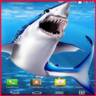 Tubarão no telefone ikona
