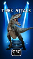 Poster Schermo Attacco T-Rex