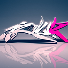 Graffiti in 3D icon