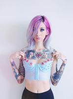 Pastel Goth Girls Wallpapers پوسٹر