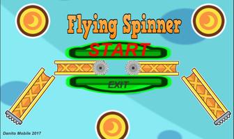Flying Spinner Affiche