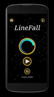 Poster LineFall: Draw lines, Don't crash