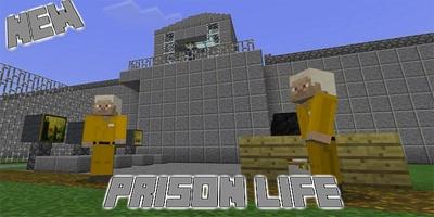 MAP Prison Life for Minecraft pe Affiche