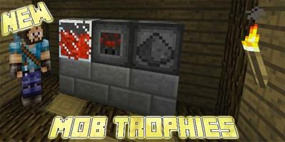 Mob Trophies Mod MCPE capture d'écran 1