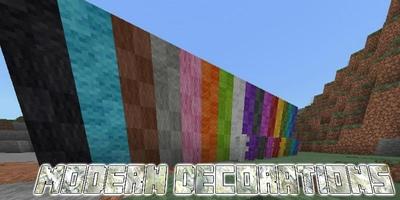 Modern Decorations Mod for McPE ảnh chụp màn hình 2