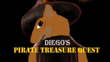 Diegos Pirate Treasure Quest Affiche