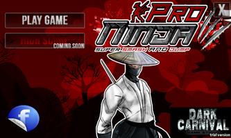PRO Ninja Go Ninja : Super impossible Odyssey ảnh chụp màn hình 1