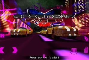 Speedy 3D Sport Car Racer Demo पोस्टर