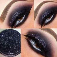 Dark Eyeshadow Makeup โปสเตอร์