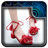 Pomysły na czerwone sandały