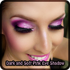 آیکون‌ Dark and Soft Pink Eye Shadow