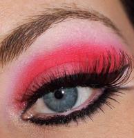 Dark and Soft Pink Eye Shadow постер