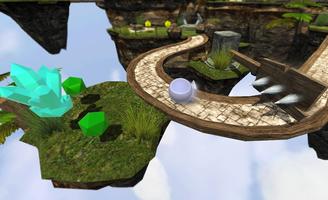 برنامه‌نما Balance Ball 3D - Sky Worlds عکس از صفحه