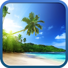 Tropical Beach Live Wallpapers আইকন