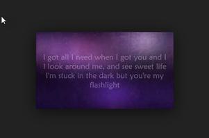 پوستر Cover Song Flashlight Jessie J