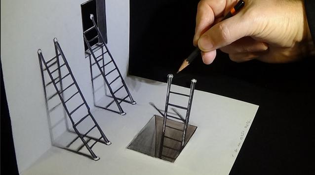 How to draw 3d poster how to draw 3d apk screenshot How to draw 3d poster how to draw 3d apk screenshot
